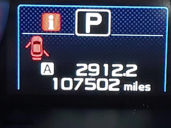 2016 Subaru Legacy 2.5i Limited with VIN 4S3BNBN69G3047300, listed as a IAAI auction lot 41181609 with 107,502 mi miles. Bid and sale history available at carsss.com. Image 15.