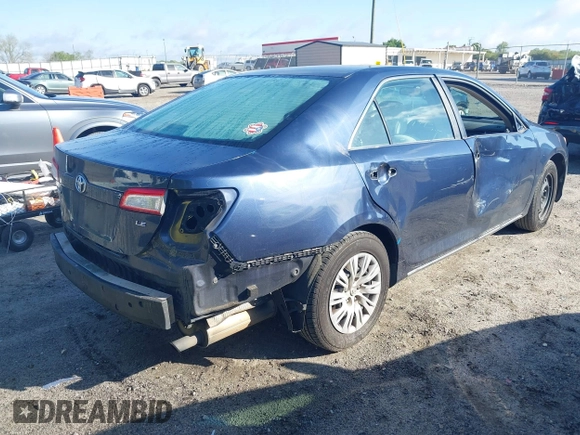 2014 Toyota Camry L with VIN 4T1BF1FK3EU820882, listed as a IAAI auction lot 42012278 with 174,000 mi miles and . Bid and sale history available at DreamBid. Image 4.