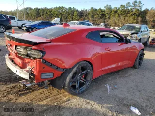 2021 Chevrolet Camaro 2SS with VIN 1G1FH1R71M0104729, listed as a Copart auction lot 87656215 with 42,276 mi miles and Salvage Title. Bid and sale history available at carsss.com. Image 3.