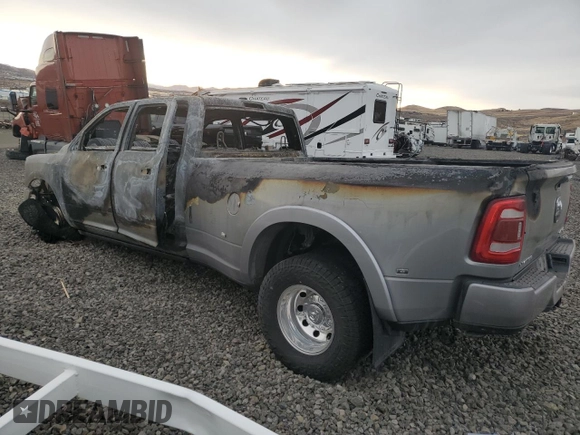 2019 Ram 3500 Limited with VIN 3C63RRRL0KG700885, listed as a Copart auction lot 84555544 with 0 mi miles and Non Repairable. Bid and sale history available at carsss.com. Image 2.