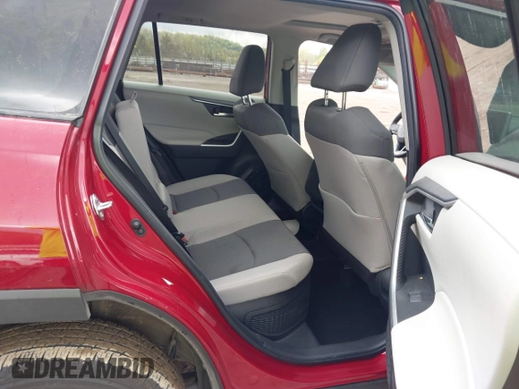 2023 Toyota RAV4 Hybrid XLE with VIN 4T3RWRFV0PU089720, listed as a IAAI auction lot 42016001 with 19,499 mi miles. Bid and sale history available at carsss.com. Image 8.