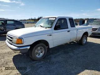 1997 Ford Ranger XLT with VIN 1FTCR14X9VPA46098, listed as a Copart auction lot 45974715 with 115,151 mi miles and Salvage Title. Bid and sale history available at carsss.com. Image 1.
