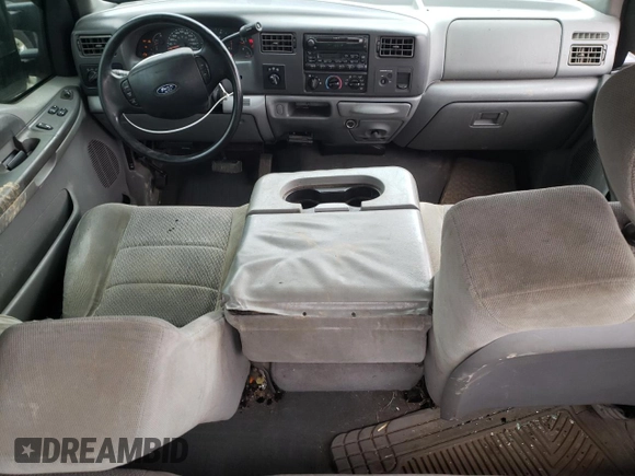 2003 Ford Super Duty F-250 XL with VIN 1FTNX21P03EC47776, listed as a Copart auction lot 46516615 with 0 mi miles and Salvage Title. Bid and sale history available at carsss.com. Image 8.
