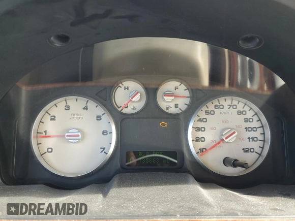 2007 Ford Five Hundred Limited with VIN 1FAHP25177G126360, listed as a Copart auction lot 55829575 with 135,883 mi miles and Salvage title. Bid and sale history available at DreamBid. Image 9.