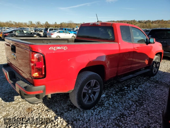 2018 Chevrolet Colorado 4WD Work Truck with VIN 1GCHTBEA8J1118588, listed as a Copart auction lot 80046004 with 108,762 mi miles and Salvage title. Bid and sale history available at DreamBid. Image 3.