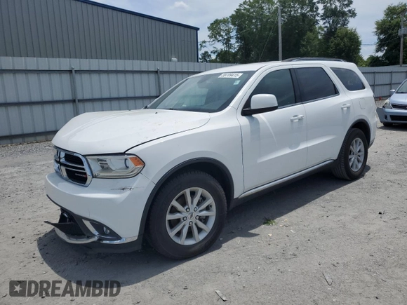2020 Dodge Durango SXT with VIN 1C4RDHAG7LC307528, listed as a Copart auction lot 59709415 with 79,243 mi miles and Salvage title. Bid and sale history available at DreamBid. Image 1.