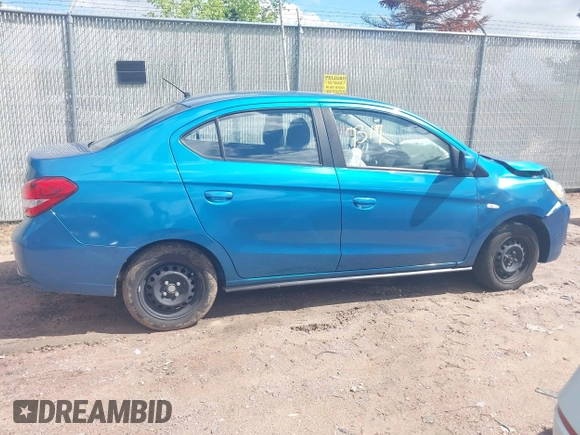 2019 Mitsubishi Mirage ES z VIN ML32F3FJ7KHF15323, wystawiony jako IAAI lot #42307317 z przebiegiem 58 623 mil mil oraz . Historia ofert i sprzedaży dostępna na DreamBid. Obrazek 13.