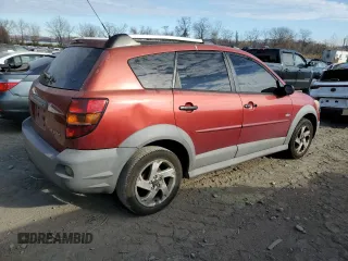 2006 Pontiac Vibe with VIN 5Y2SM65836Z442595, listed as a Copart auction lot 81539484 with 200,433 mi miles and Clean title. Bid and sale history available at DreamBid. Image 3.