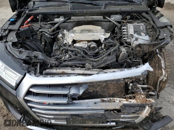 2019 Audi SQ5 Premium Plus with VIN WA1B4AFY6K2007309, listed as a Copart auction lot 54629005 with 71,231 mi miles and Salvage Title. Bid and sale history available at DreamBid. Image 12.