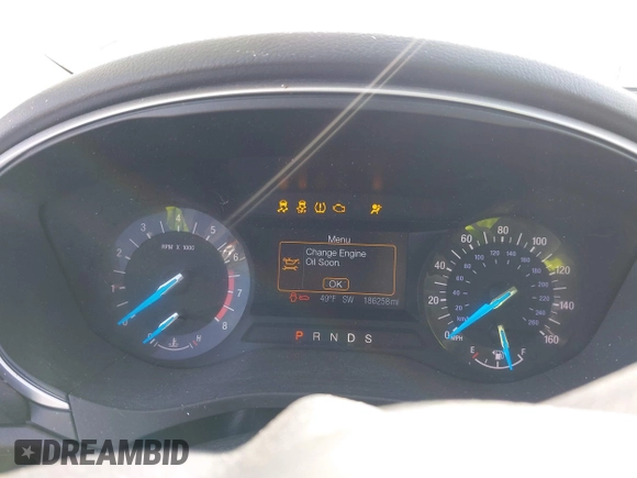 2014 Ford Fusion SE with VIN 3FA6P0H98ER168460, listed as a IAAI auction lot 41948476 with 186,258 mi miles and . Bid and sale history available at carsss.com. Image 15.