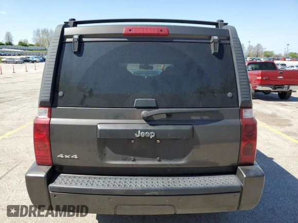 2006 Jeep Commander with VIN 1J8HG48N36C105167, listed as a Copart auction lot 53198305 with 216,682 mi miles and Clean Title. Bid and sale history available at carsss.com. Image 6.