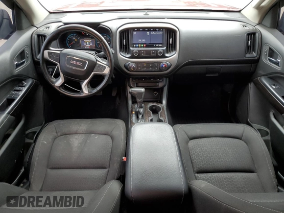 2019 GMC Canyon 2WD SLE with VIN 1GTG5CEN4K1156917, listed as a Copart auction lot 45966755 with 145,787 mi miles and Salvage Title. Bid and sale history available at carsss.com. Image 8.