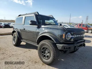2022 Ford Bronco with VIN 1FMDE5CP1NLB22845, listed as a Copart auction lot 83613404 with 30,911 mi miles and Salvage title. Bid and sale history available at DreamBid. Image 4.