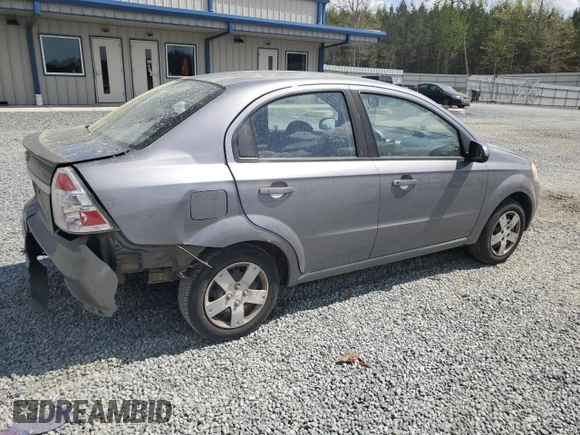 2010 Chevrolet Aveo 1LT with VIN KL1TD5DE5AB124590, listed as a Copart auction lot 51939505 with 156,211 mi miles and Salvage Title. Bid and sale history available at DreamBid. Image 3.