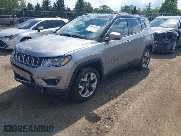 2020 Jeep Compass Limited с VIN 3C4NJDCB2LT132739, выставлен на аукционе IAAI как лот 42258279 с пробегом 111 430 миль миль и . История ставок и продаж доступна на DreamBid. Изображение 2.