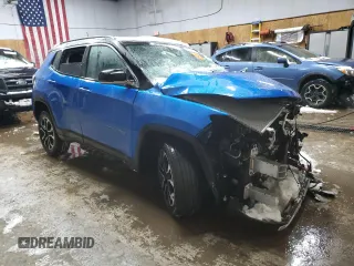 2022 Jeep Compass High Altitude with VIN 3C4NJDCB4NT154860, listed as a Copart auction lot 43638535 with Not Provided miles and Clean Title. Bid and sale history available at DreamBid. Image 4.