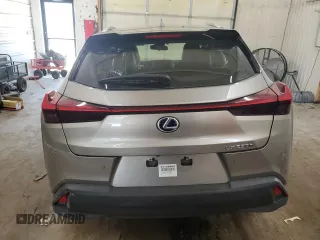 2022 Lexus UX 250h with VIN JTHX9JBH3N2058322, listed as a Copart auction lot 61646505 with 46,297 mi miles and Salvage title. Bid and sale history available at DreamBid. Image 6.