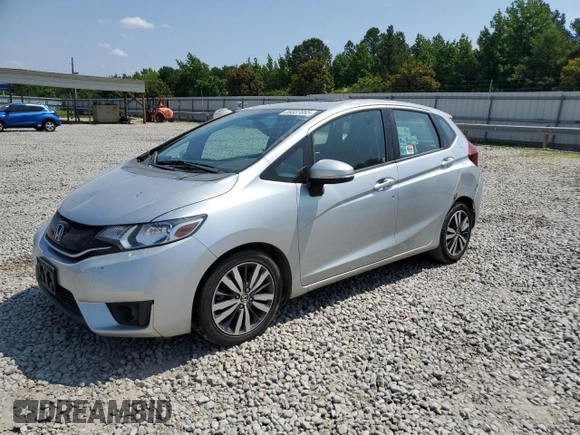 2015 Honda Fit EX-L with VIN 3HGGK5H84FM708209, listed as a Copart auction lot 59337085 with 130,355 mi miles and Salvage title. Bid and sale history available at DreamBid. Image 1.