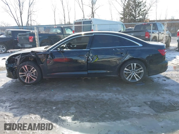 2019 Audi A6 Premium Plus with VIN WAUL2AF24KN063790, listed as a IAAI auction lot 41464028 with 62,221 mi miles. Bid and sale history available at carsss.com. Image 14.