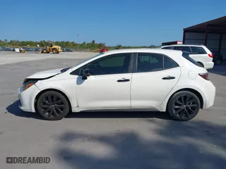 2022 Toyota Corolla Hatchback SE with VIN JTND4MBE2N3162929, listed as a IAAI auction lot 41538314 with 55,843 mi miles. Bid and sale history available at carsss.com. Image 14.