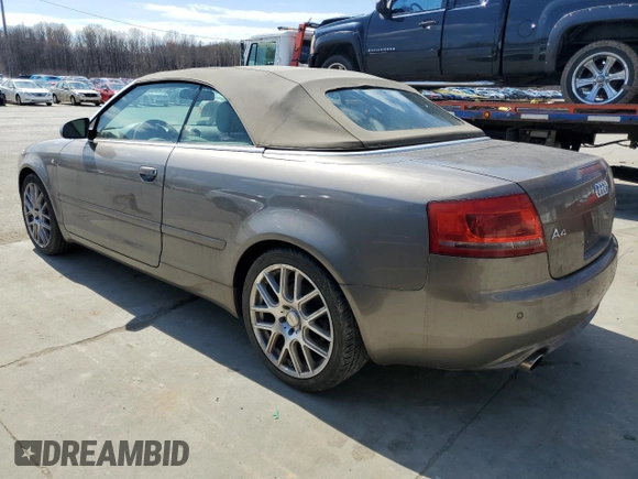 2009 Audi A4 2.0T with VIN WAUDF48H69K010953, listed as a Copart auction lot 50825315 with 100,082 mi miles and Clean Title. Bid and sale history available at carsss.com. Image 2.