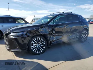 2023 Lexus RX 350 z VIN 2T2BAMCA4PC011158, wystawiony jako Copart lot #46367315 z przebiegiem 23 824 mil mil oraz Szkoda całkowita • Salvage title. Historia ofert i sprzedaży dostępna na DreamBid. Obrazek 1.