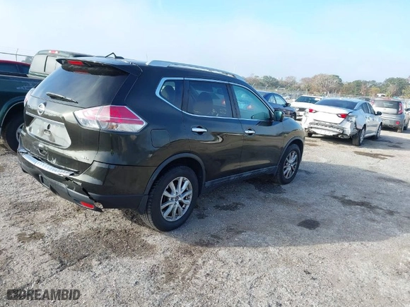 2016 Nissan Rogue SL with VIN 5N1AT2MT8GC774755, listed as a IAAI auction lot 41458361 with 110,535 mi miles. Bid and sale history available at carsss.com. Image 4.