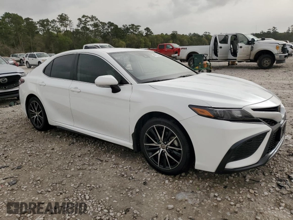 2023 Toyota Camry SE with VIN 4T1G11AK6PU122975, listed as a Copart auction lot 49712535 with 81,670 mi miles and Salvage Title. Bid and sale history available at DreamBid. Image 4.