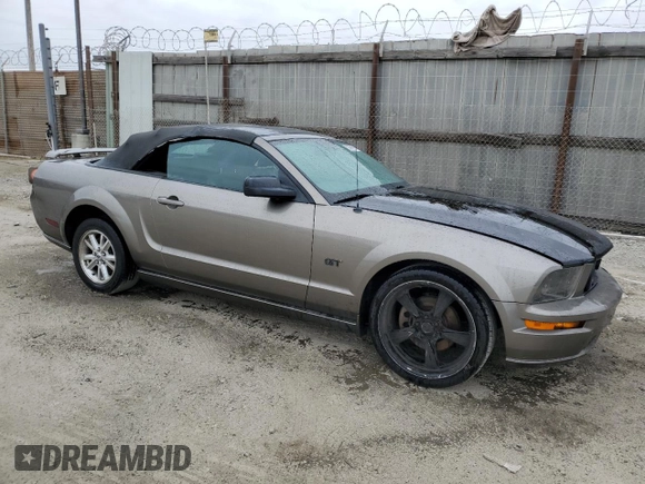2005 Ford Mustang GT Deluxe with VIN 1ZVFT85H055192915, listed as a Copart auction lot 53506295 with 115,462 mi miles and Clean Title. Bid and sale history available at DreamBid. Image 4.