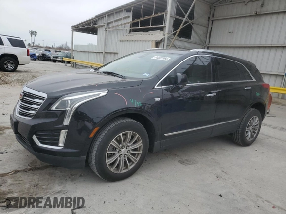 2017 Cadillac XT5 Luxury AWD with VIN 1GYKNDRS3HZ270430, listed as a Copart auction lot 44825965 with 132,871 mi miles and Salvage Title. Bid and sale history available at carsss.com. Image 1.