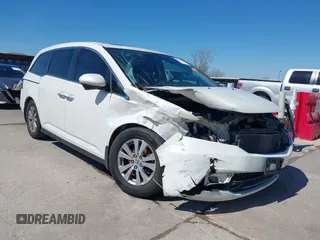 2016 Honda Odyssey with VIN 5FNRL5H67GB143706, listed as a IAAI auction lot 41736247 with 194,484 mi miles and . Bid and sale history available at DreamBid. Image 1.