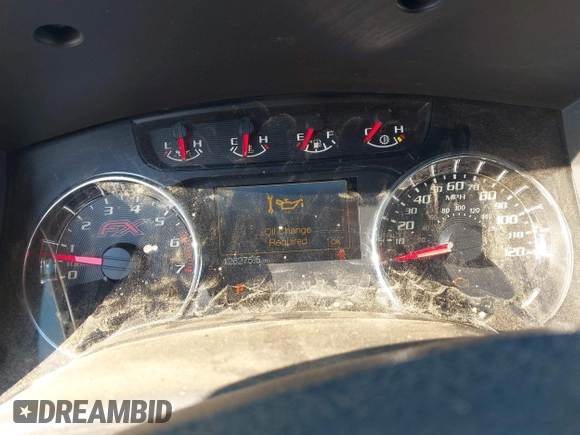 2014 Ford F-150 XL with VIN 1FTFW1ET0EFB72969, listed as a IAAI auction lot 42449899 with 126,275 mi miles and . Bid and sale history available at DreamBid. Image 7.