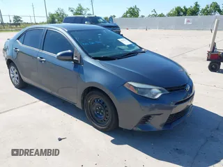 2015 Toyota Corolla L z VIN 2T1BURHE1FC393409, wystawiony jako IAAI lot #42213011 z przebiegiem 129 119 mil mil oraz . Historia ofert i sprzedaży dostępna na DreamBid. Obrazek 1.