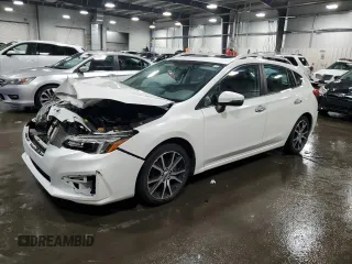2019 Subaru Impreza Limited with VIN 4S3GTAU68K3701199, listed as a Copart auction lot 81402144 with 116,633 mi miles and Salvage Title. Bid and sale history available at carsss.com. Image 1.