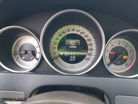 2013 Mercedes-Benz C-Class C 250 with VIN WDDGJ4HB3DF971933, listed as a IAAI auction lot 41628220 with 124,583 mi miles. Bid and sale history available at carsss.com. Image 7.