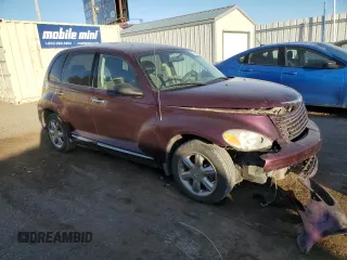 2003 Chrysler PT Cruiser Touring with VIN 3C4FY58B63T587236, listed as a Copart auction lot 77366574 with 109,617 mi miles and Salvage Title. Bid and sale history available at DreamBid. Image 4.