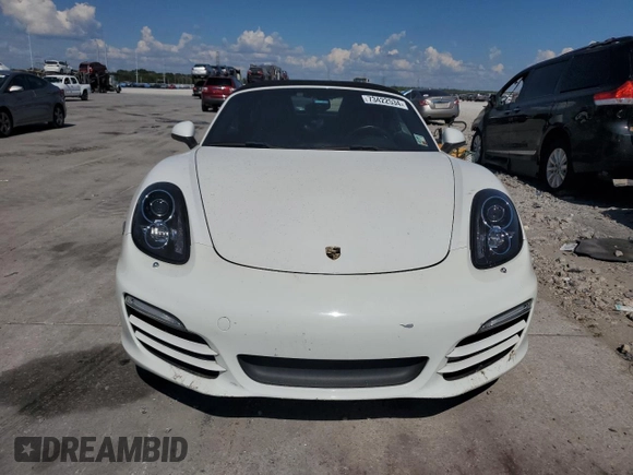 2014 Porsche Boxster with VIN WP0CA2A80ES121133, listed as a Copart auction lot 73422534 with 52,623 mi miles and Non repairable. Bid and sale history available at DreamBid. Image 5.