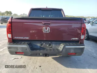 2017 Honda Ridgeline RTL-E z VIN 5FPYK3F79HB011456, wystawiony jako Copart lot #54184705 z przebiegiem 88 586 mil mil oraz Szkody całkowita. Historia ofert i sprzedaży dostępna na DreamBid. Obrazek 6.