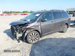 2018 Toyota Sienna LE with VIN 5TDJZ3DC3JS190746, listed as a IAAI auction lot 42161562 with 180,000 mi miles and . Bid and sale history available at DreamBid. Image 18.