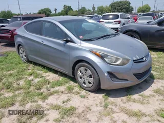 2016 Hyundai Elantra SE z VIN 5NPDH4AE9GH758184, wystawiony jako IAAI lot #41952010 z przebiegiem Nie podano mil oraz . Historia ofert i sprzedaży dostępna na DreamBid. Obrazek 1.