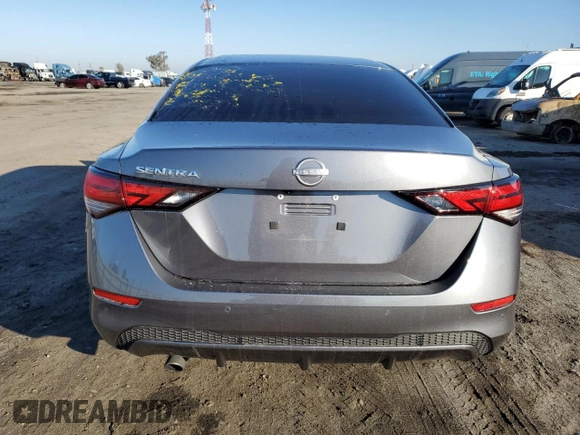 2024 Nissan Sentra S with VIN 3N1AB8BV0RY363295, listed as a Copart auction lot 42048455 with 4,041 mi miles and Salvage title. Bid and sale history available at DreamBid. Image 6.