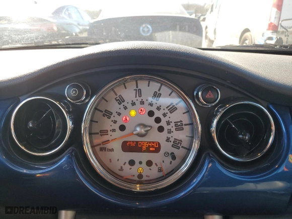 2008 MINI Cooper Convertible with VIN WMWRF33508TG17858, listed as a Copart auction lot 83746134 with 96,440 mi miles and Salvage Title. Bid and sale history available at carsss.com. Image 9.