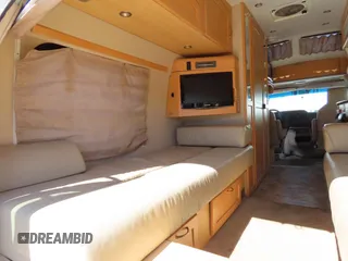 2009 Ford Econoline Cargo with VIN 1FDSE34L29DA17433, listed as a Copart auction lot 50224975 with 53,860 mi miles and Salvage Title. Bid and sale history available at DreamBid. Image 6.