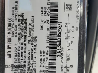 2018 Lincoln MKZ Hybrid Reserve с VIN 3LN6L5MUXJR625871, выставлен на аукционе Copart как лот 56929825 с пробегом 120 373 миль миль и Списание • Salvage title. История ставок и продаж доступна на DreamBid. Изображение 13.