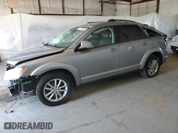 2017 Dodge Journey SXT z VIN 3C4PDCBG8HT510299, wystawiony jako Copart lot #56333635 z przebiegiem 132 215 mil mil oraz Szkoda całkowita • Salvage title. Historia ofert i sprzedaży dostępna na DreamBid. Obrazek 1.