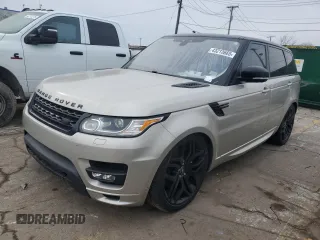 2017 Land Rover Range Rover Sport HSE Dynamic with VIN SALWV2FV2HA679780, listed as a Copart auction lot 43213665 with 0 mi miles and Clean Title. Bid and sale history available at carsss.com. Image 1.