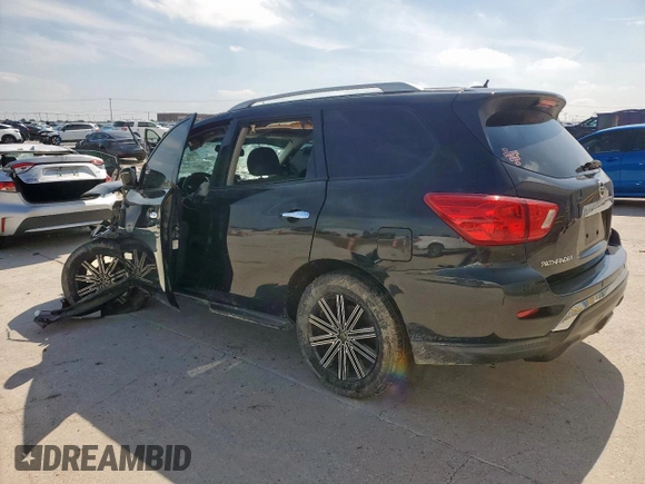 2017 Nissan Pathfinder S with VIN 5N1DR2MN8HC614311, listed as a Copart auction lot 55310065 with Not provided miles and Salvage title. Bid and sale history available at DreamBid. Image 2.
