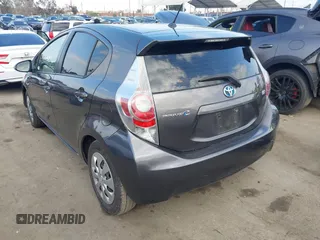2014 Toyota Prius One with VIN JTDKDTB30E1575075, listed as a IAAI auction lot 41407539 with 150,470 mi miles and . Bid and sale history available at DreamBid. Image 3.