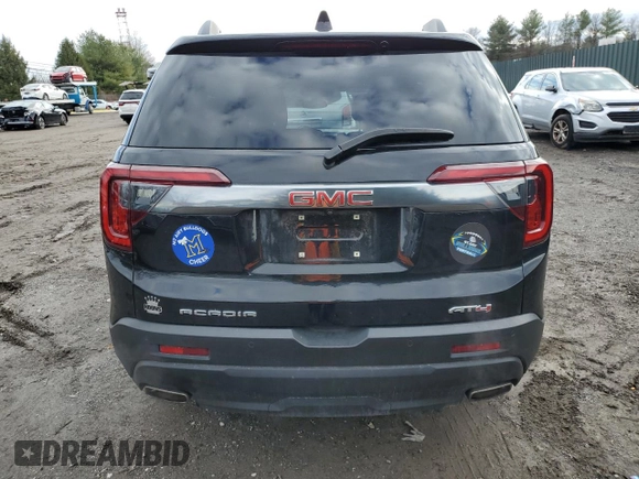 2021 GMC Acadia AT4 with VIN 1GKKNLLS9MZ184594, listed as a Copart auction lot 83914744 with 62,706 mi miles and Salvage Title. Bid and sale history available at carsss.com. Image 6.