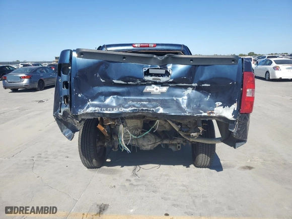2007 Chevrolet Silverado 1500 LS with VIN 2GCEC13C371715264, listed as a Copart auction lot 72007704 with 190,870 mi miles and Salvage Title. Bid and sale history available at carsss.com. Image 6.